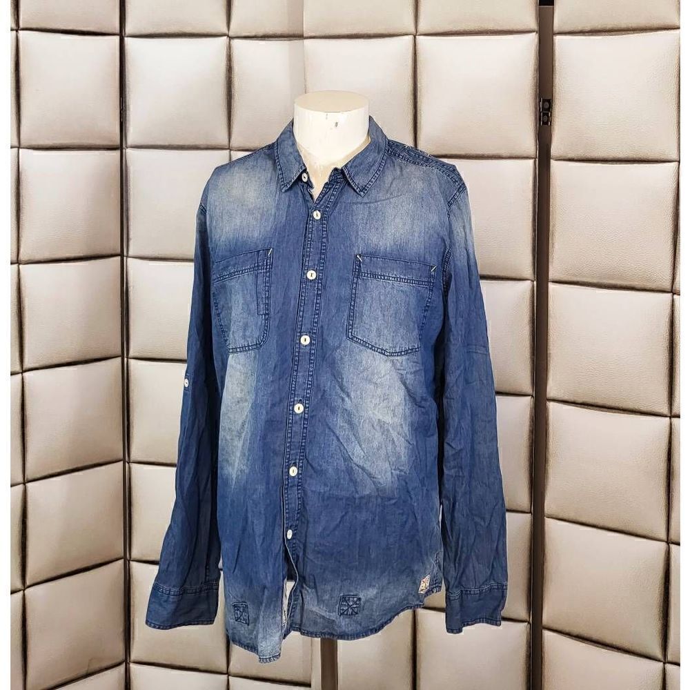California Pioneers Third Army denim shirt